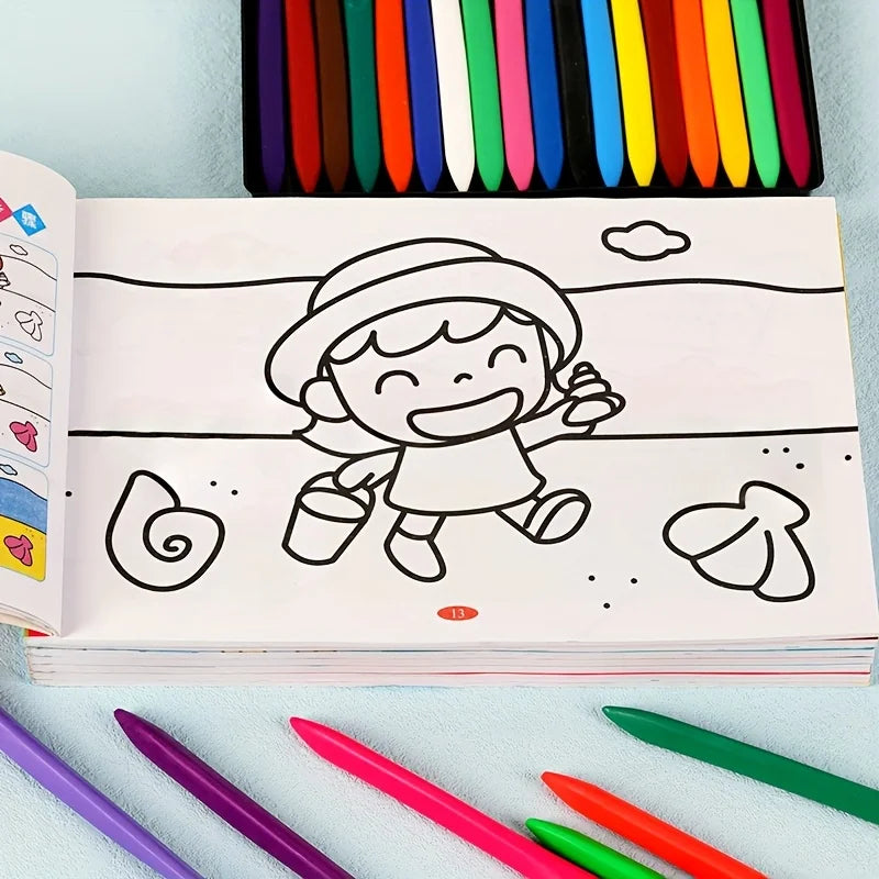 Libro para Colorear Infantil – Dibujo y Garabatos para Niños
