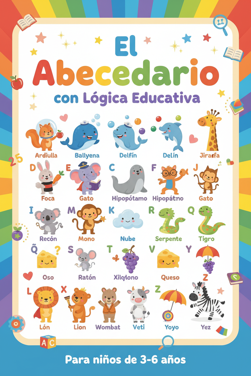 El abecedario con lógica educativa - Portada