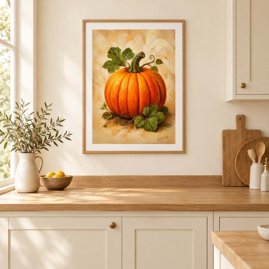 Calabaza Dorada en cocina