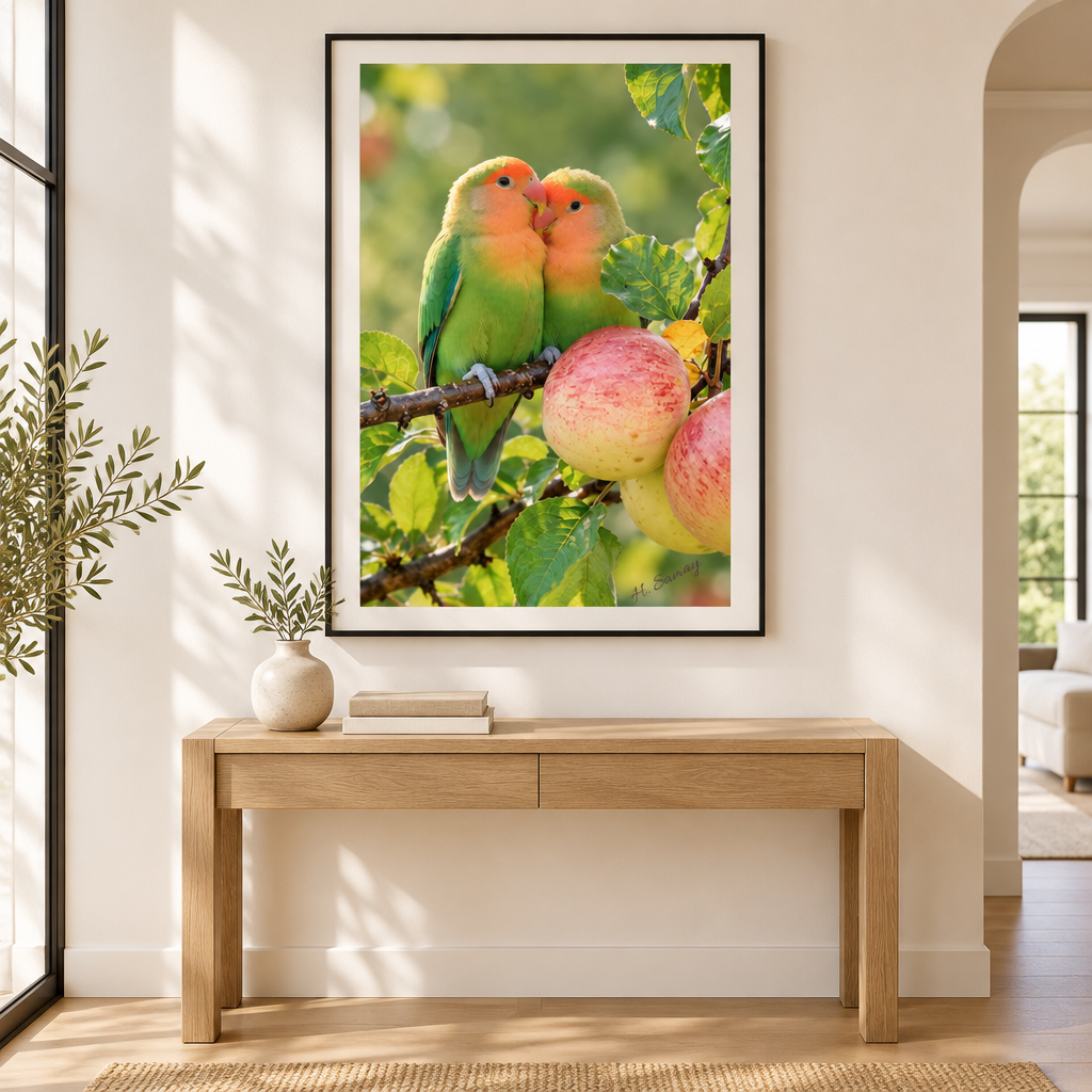 Amor entre Alas en recibidor tipo galería