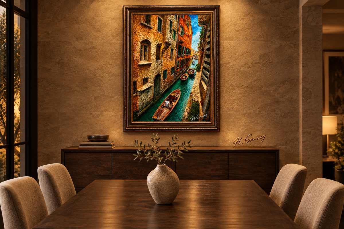Venecia Antigua en comedor