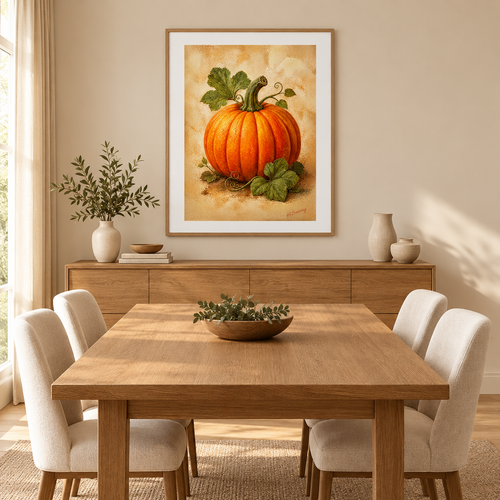 Calabaza Dorada en comedor