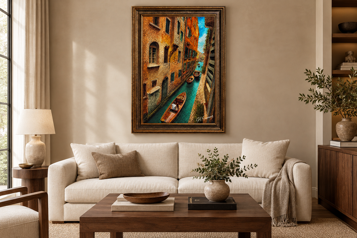 Venecia Antigua en sala