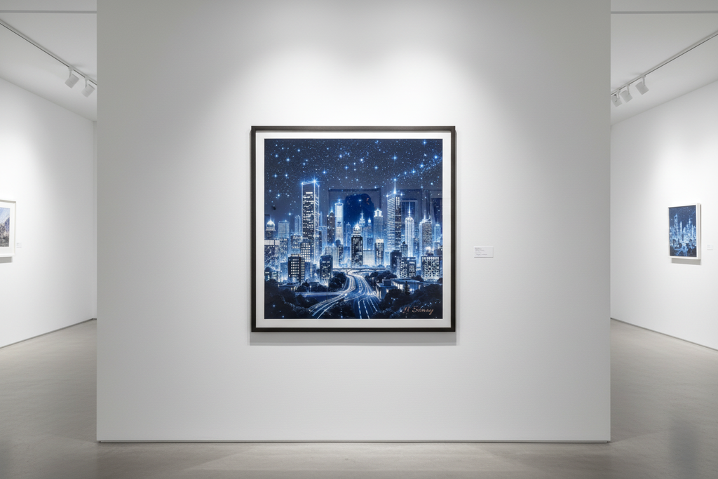 Ciudad Estrellada en galería de arte