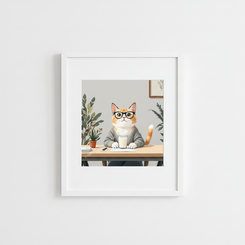 Mockup galería — Gato Intelectual