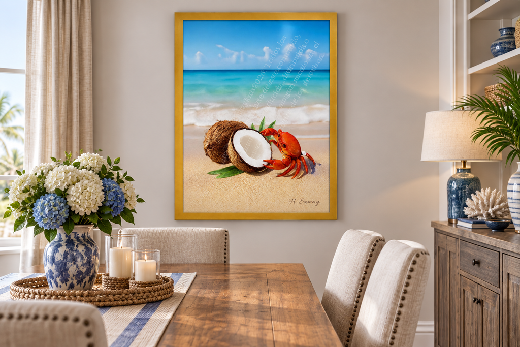 Manjares Tropicales en comedor
